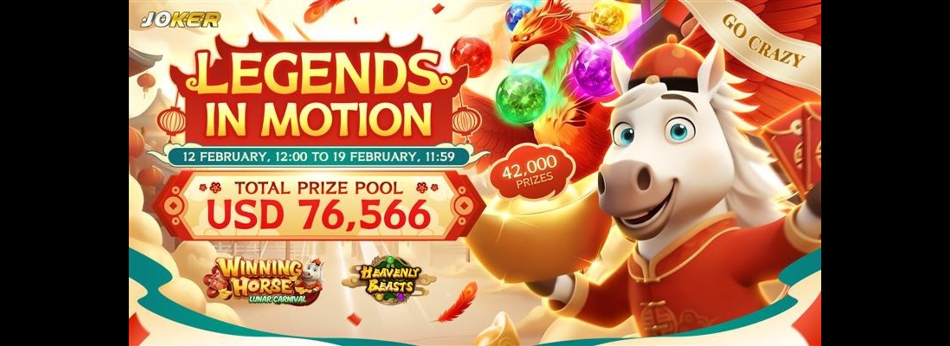 Legends in Motion : Joker Go-Crazy Competition